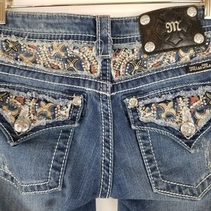 Miss Me Signature Boot Bling  Jeans